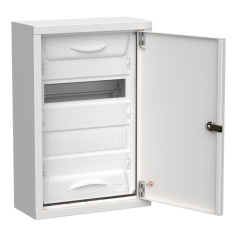 Корпус металлический IEK TITAN 5 ЩРн-24 (1х24), 460х310х140 мм, IP31, белый [TI5-50-N-024-31]