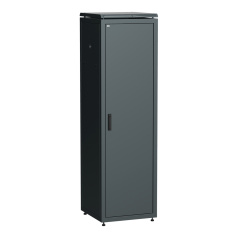 Шкаф сетевой 19" ITK LINEA N 38U 600х800 мм, чёрный [LN05-38U68-M]