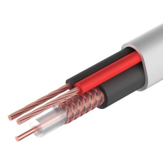 Кабель КВК-В-2 Rexant 2x0.75 мм², белый, бухта 200 м [01-4101-1]