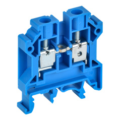 Клеммная колодка проходная IEK "ARMAFIX" CTS 6 мм², ноль, синяя [YCT10-00-K07-006]