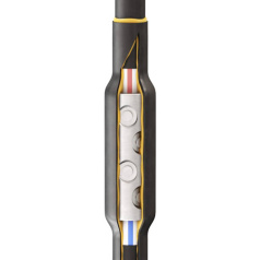 Соединительная кабельная муфта КВТ 1ПСТ-1-150/240(Б) нг-LS для кабеля «нг-LS» с пластмассовой изоляцией до 1 кВ [66840]