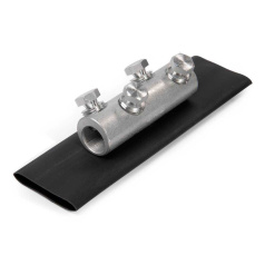 Комплект болтовых соединителей КВТ СБТК-50/150 с термоусаживаемыми манжетами [69205]