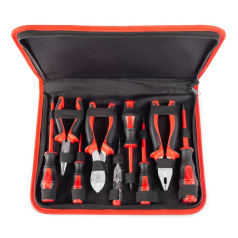 Набор диэлектрического инструмента КВТ НИИ-01 СТАНДАРТ (9 предметов) [59380]