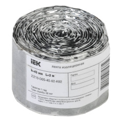 Лента изоляционная IEK 0.5 х 45 мм, 2 м [ZIZ10-D05-45-02-K02]
