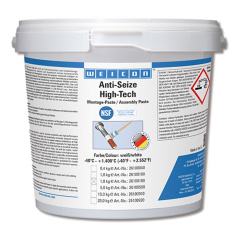 Антикоррозионная паста Weicon Anti-Seize High-Tech, ведро, 1.8 кг (10000199) [wcn26100180]