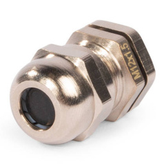 Ввод кабельный латунный Fortisflex MGM-EMC М12, 3-6.5 мм, стальной [89320]