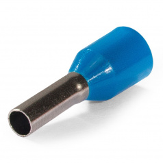 Наконечник штыревой втулочный изолированный КВТ НШВИ «ЕВРО» 2.5-8 [103202]