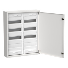 Корпус металлический IEK TITAN 5 ЩРн-96 (2х48), 710х570х140 мм, IP31, белый [TI5-50-N-2X048-31]