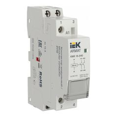 Контактор модульный IEK ARMAT KMR 16А 230В AC 2НО [AR-KMR10-016-20-230]