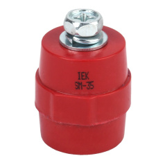Изолятор IEK SM35, М8, силовой с болтом [YIS11-35-10-B]