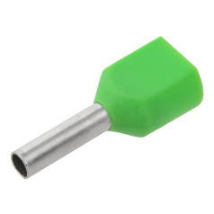 Наконечник втулочный изолированный двойной IEK НШВИ(2) 1-8 (100 шт) [UTE10-D2-2-100]