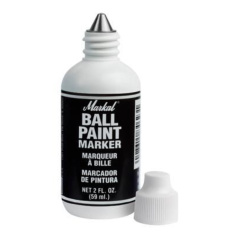 Маркер-туба Markal Ball Paint Marker, черный, 3мм [84623]