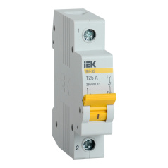 Выключатель нагрузки IEK KARAT, ВН-32, 1P, 125А [MNV10-1-125]