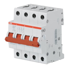 Рубильник ABB 4п SD204/50 рычаг красный [2CDD284101R0050]