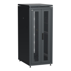 Шкаф сетевой 19" ITK LINEA N 28U 600х800 мм, чёрный [LN05-28U68-2PP]