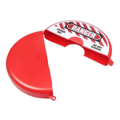Блокиратор вентилей и задвижек стандартный, Ø маховика 254 - 330 мм, Ø отверстия для шпинделя 105 мм, 364 х 405 х 76 мм, красный [gwrF15]