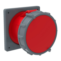 Розетка встраиваемая IEK MAGNUM ССИ-434 63А-6ч/380-415В 3P+PE IP67 [PSN72-063-4-2-67]