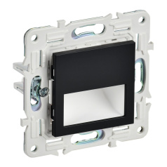 Подсветка IEK SKANDY LED встраиваемая SK-L01Bl черный [SK-FL20-K02]