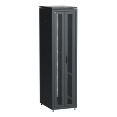 Шкаф сетевой 19" ITK LINEA N 47U 600х800 мм, чёрный [LN05-47U68-2PP]