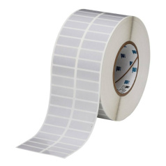 Этикетки Brady THT-37-480-10 полиэстер, 38.1 х 12.7 мм, серебристые, 10000 шт [brd104187]