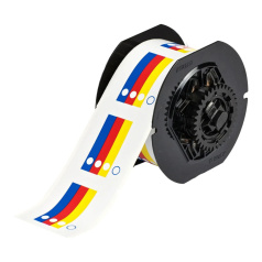 Этикетки Brady B30-244-595-HMIG винил, 57.15 х 57.15 мм, пиктограмма-прямоугольник, белые, 365 шт [gws142045]