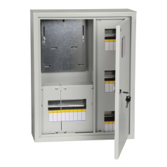 Корпус металлический IEK TITAN ЩУРн-3/18, 560х440х165 мм, IP31, серый [MKM32-N-18-31-ZO]