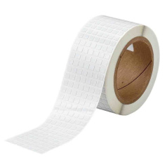 Этикетки Brady THT-70-729-20 полиимид, 6.35 х 6.35 мм, белые матовые, 20 000 шт [brd139893]