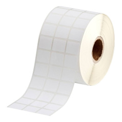 Этикетки Brady BPT-617-488 матовые полиэстер, 22.86 х 22.86 мм, белые, 3000 шт [brd217080]