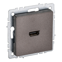 Розетка HDMI IEK BRITE РHDMI-0-БрТБ темная бронза [BR-H10-K45]