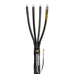 Концевая кабельная муфта КВТ 4КВНТп-1-150/240 (пайка) для кабелей с бумажной или пластмассовой изоляцией до 1кВ [88774]