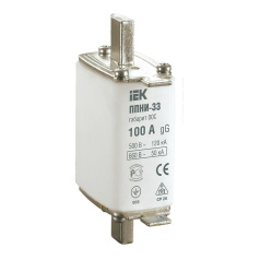Плавкая вставка предохранителя ППНИ-33 IEK габарит 00С, 100А [DPP11-100]