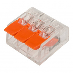 Клемма соединительная рычажковая Rexant СМК 221-413 (5 шт) [07-5207]