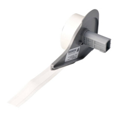 Перемещаемые наклейки Brady M7C‐375‐498 виниловая ткань 9.52 мм х 9.14 м, белые [brd173232]