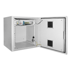 Шкаф уличный 19" ITK 9U 650x600, IP55, серый [LO35-09U66-M55]