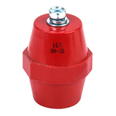 Изолятор IEK SM60, М8, силовой с болтом [YIS11-60-20-B]