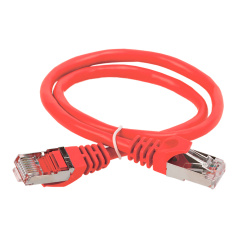 Коммутационный шнур (патч-корд) ITK категория 5E, FTP, LSZH, 3 м, красный [PC04-C5EFL-3M]