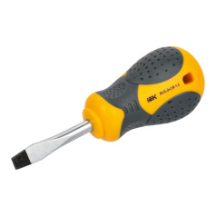 Отвертка SL6,0х38 IEK K1 ARMA2L 3 [A2L3-SC10-K1-SL-60-038]