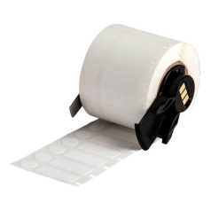 Этикетки Brady M6‐98‐492 полиэстер, 25.4 х 9.53 мм, Ø 9.53, белый, 500 шт [brd174114]