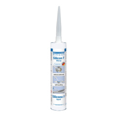 Силиконовый герметик Weicon Silicone F, жидкий, прозрачный, 310 мл (10000492) [wcn13200310]
