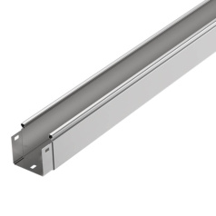 Лоток неперфорированный IEK ESCA, сталь, толщина 0.7 мм, 80х100х3000 мм [CLN10-080-100-3]