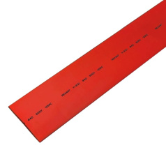 Термоусаживаемая трубка Rexant 40.0/20.0 мм, красная, усадка 2:1, с подавлением горения, нарезка по 1 м [24-0004]