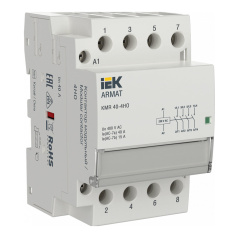 Контактор модульный IEK ARMAT KMR 40А 230В AC 4НО [AR-KMR10-040-40-230]