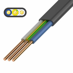 Кабель силовой медный ВВГ-Пнг(А) Rexant 3x2.5 мм², бухта 50 м [01-8212-50]