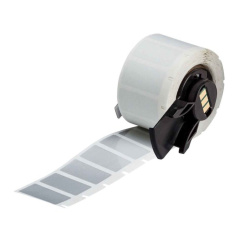 Этикетки Brady M6‐17‐435 полиэстер, 25.4 х 12.7 мм, серебристые, 500 шт [brd173729]