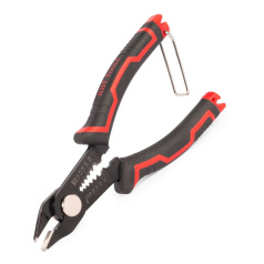 Бокорезы-стриппер КВТ MC-02 ПРОФИ для резки и зачистки проводов до 6 мм² [92317]