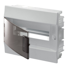 Бокс СП ABB Mistral41 12М, прозрачная дверь, с клеммами [1SLM004101A2203]