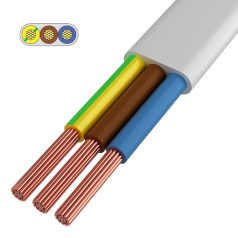 Провод ШВВП Rexant 3х0.75 мм², белый [01-8088-2]