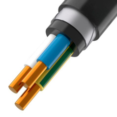 Кабель силовой медный ВБШвнг(А)-LS TOKOV ELECTRIC, 3х1.5 мм², ОК (N PE), 660 В [УТ000030855]