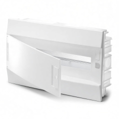 Бокс в нишу ABB MISTRAL41F / 18M, непрозрачная дверь, с клеммами N+PE [1SLM004102A1104]