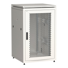 Шкаф сетевой 19" ITK LINEA N 24U 800х800 мм, серый [LN35-24U88-PM]